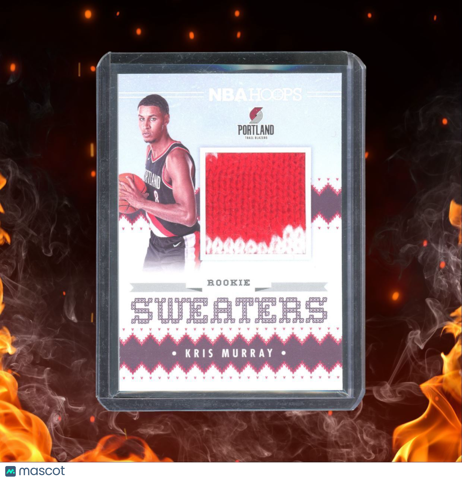 2023-24 Panini Hoops Kris Murray Sweaters Rookie #125RSW-KMU