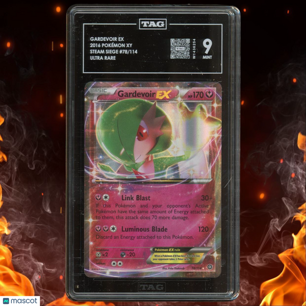 2016 Pokemon Steam Siege Gardevoir EX Ultra Rare TAG 9 #78/114