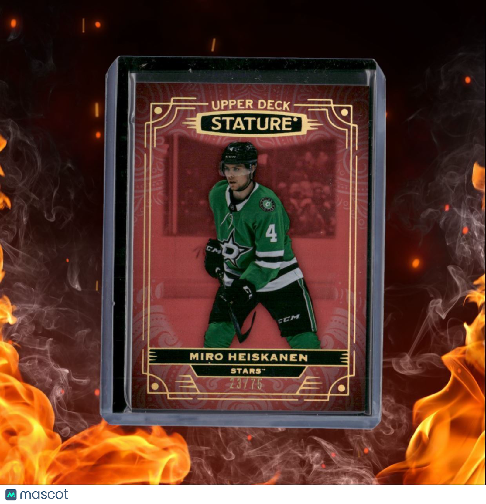 2022-23 Upper Deck Stature Miro Heiskanen Red 23/75 #64