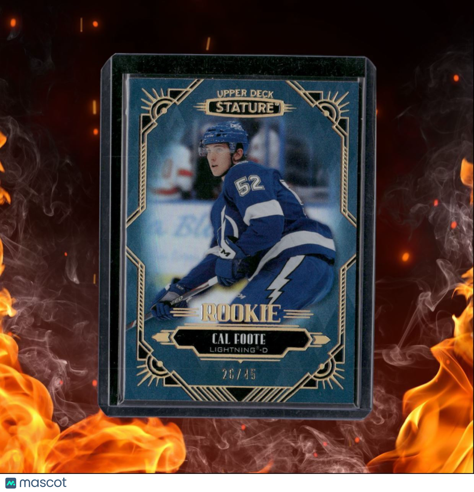 2021-22 Upper Deck Stature 2020-21 Update Autographs Cal Foote #138
