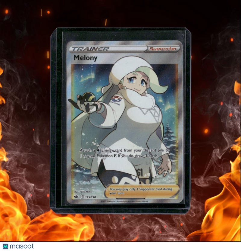 2021 Pokemon Chilling Reign Melony Trainer Full Art NM