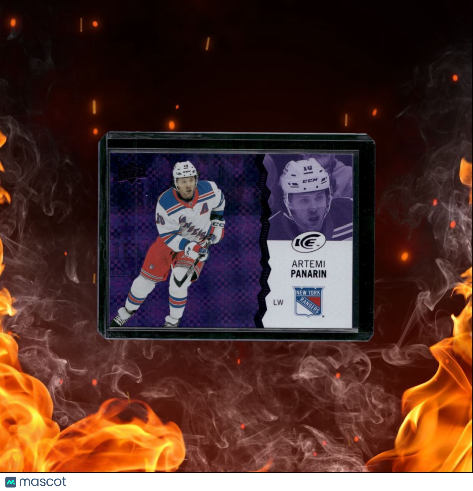 2023-24 Upper Deck Ice Artemi Panarin Purple #34