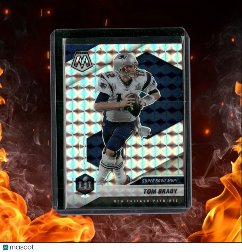 2021 Panini Mosaic Tom Brady Mosaic Prizm Super Bowl MVP's