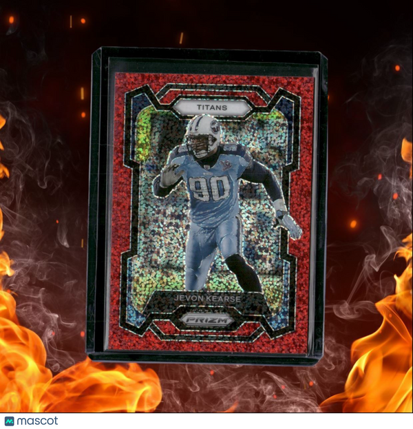 2023 Panini Prizm Jevon Kearse Red Sparkle Prizm #287