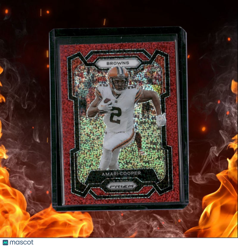 2023 Panini Prizm Amari Cooper Red Sparkle Prizm