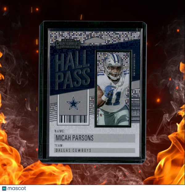 2023 Panini Contenders Micah Parsons Hall Pass #16