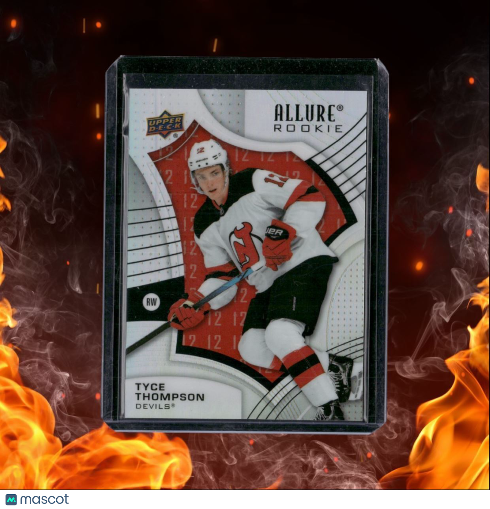 2021-22 Upper Deck Allure Tyce Thompson Jersey Number Rookie 067/199 #129