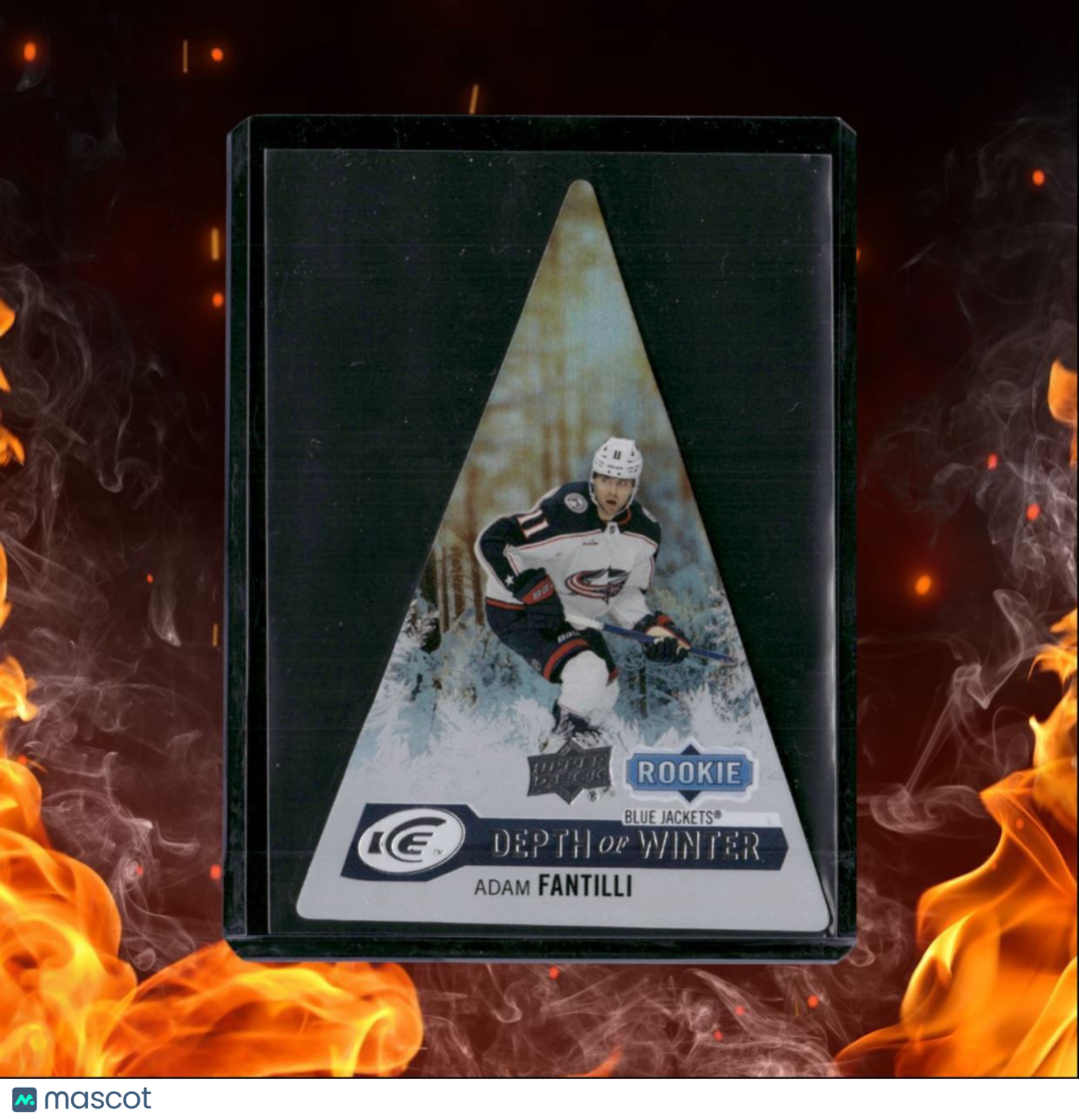 2023-24 Upper Deck Ice Adam Fantilli Dept of Winter Rookie #DW-37