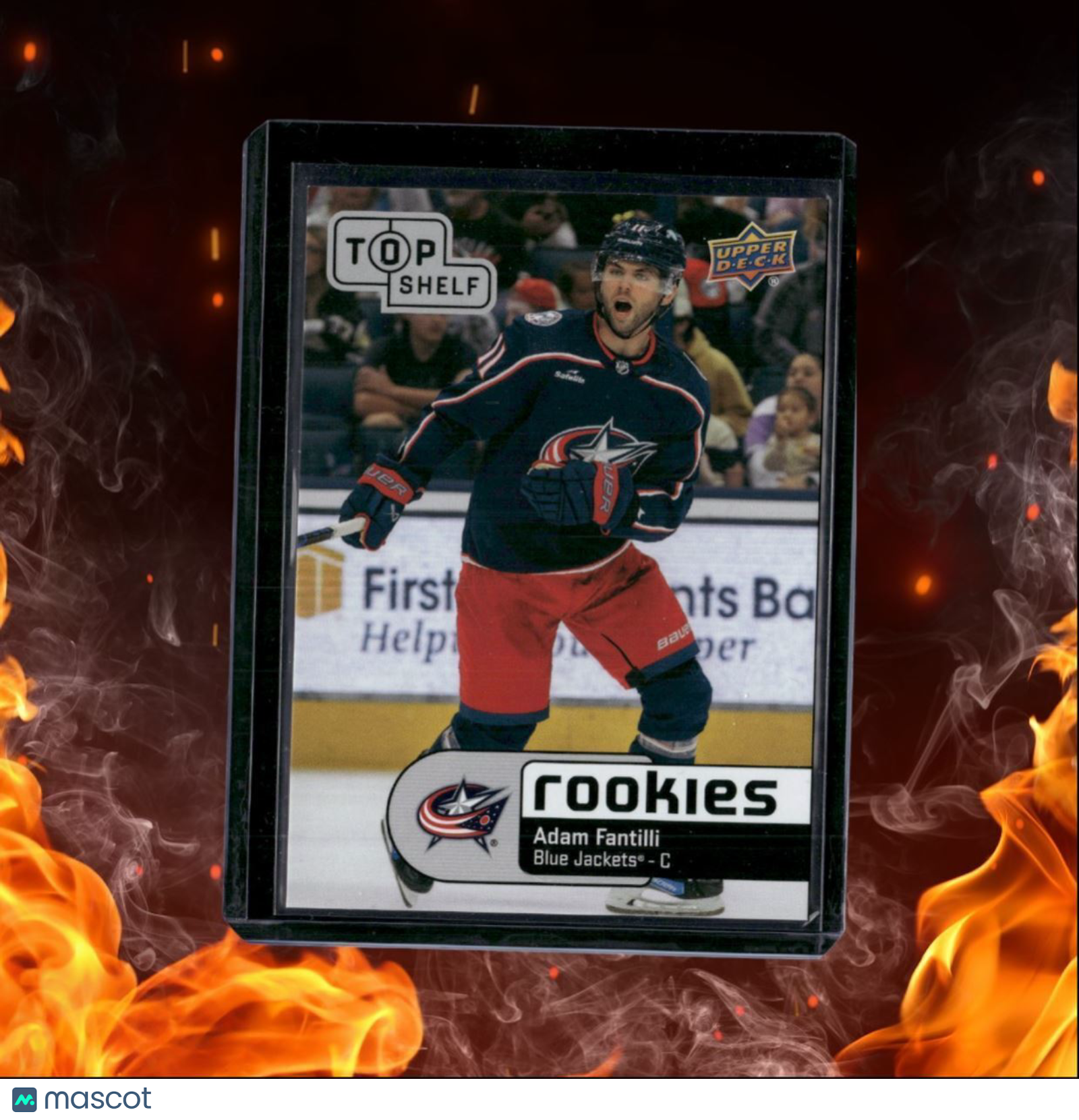 2024-25 Upper Deck National Adam Fantilli Top Shelf (A) Rookie #6