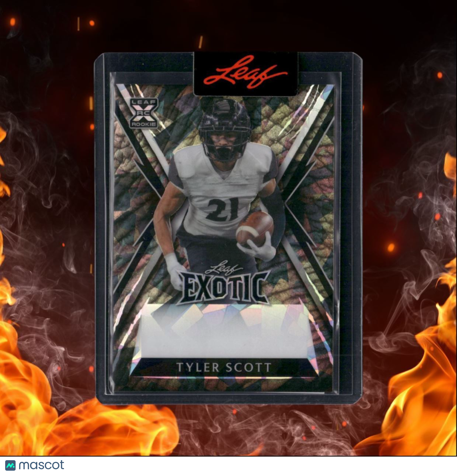 2024 Leaf Exotic Tyler Scott Elephant Pre-Production Proof Rookie 1/1