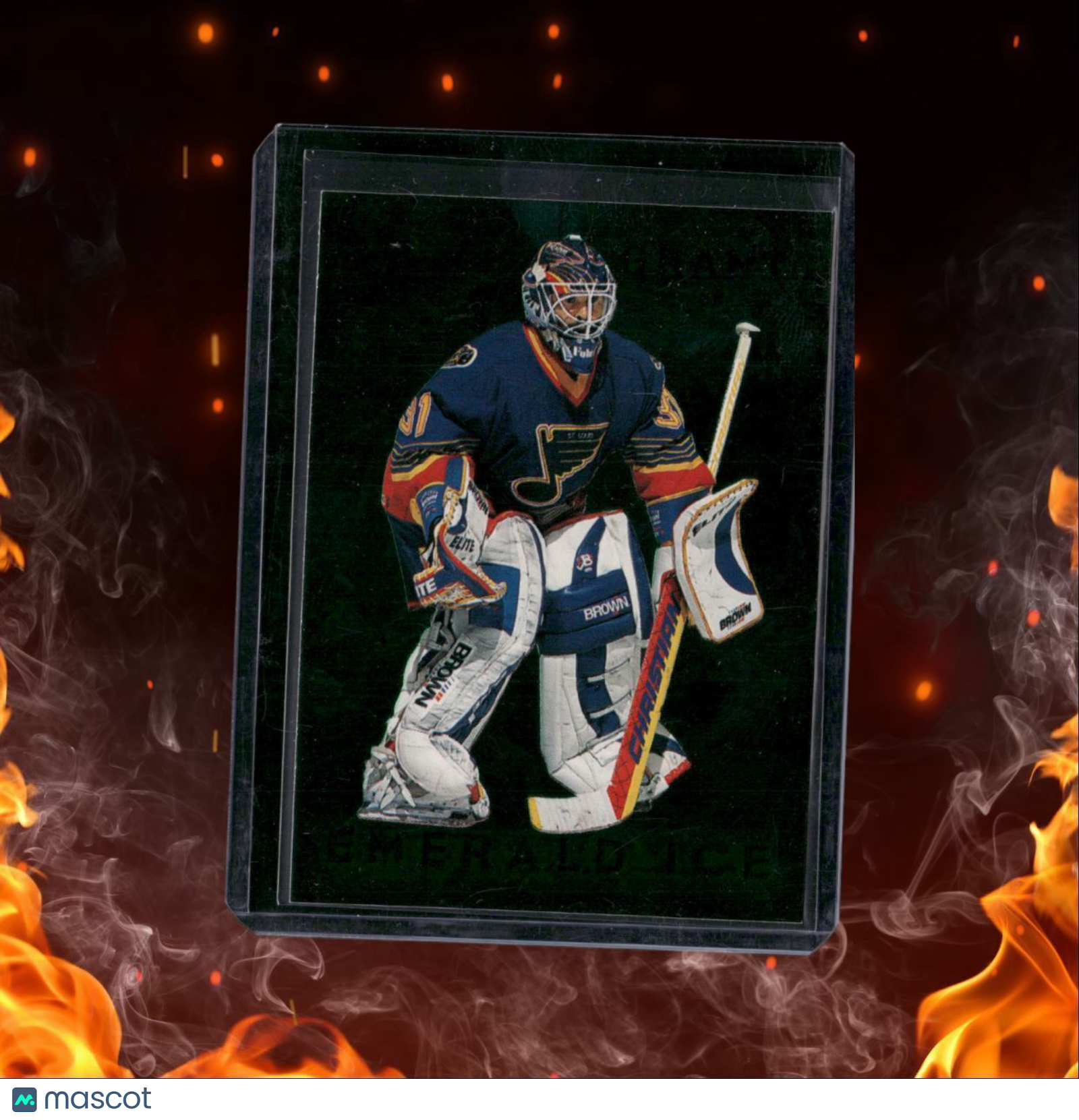 1995-96 Parkhurst International Grant Fuhr Emerald Ice #443