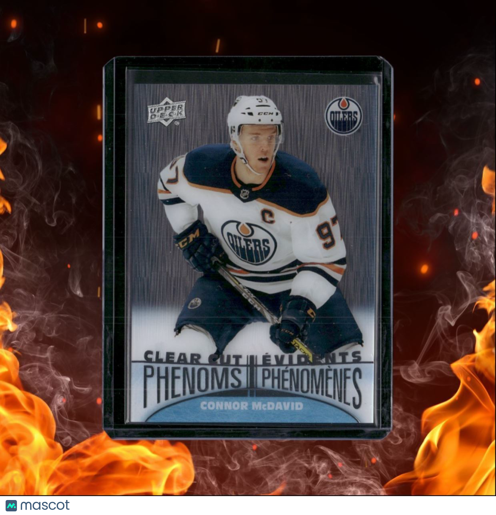 2018-19 Upper Deck Tim Hortons Connor McDavid Clear Cut Phenoms