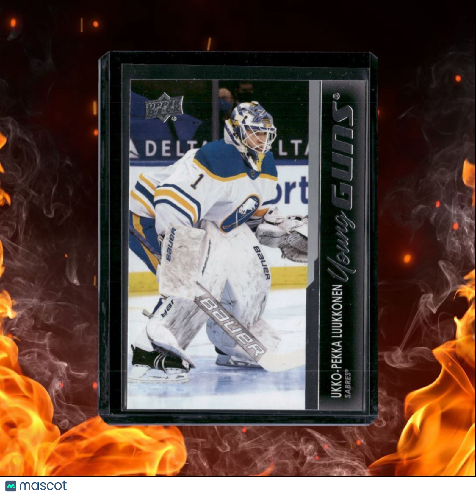 2021-22 Upper Deck Ukko-Pekka Luukkonen Young Guns Rookie #202
