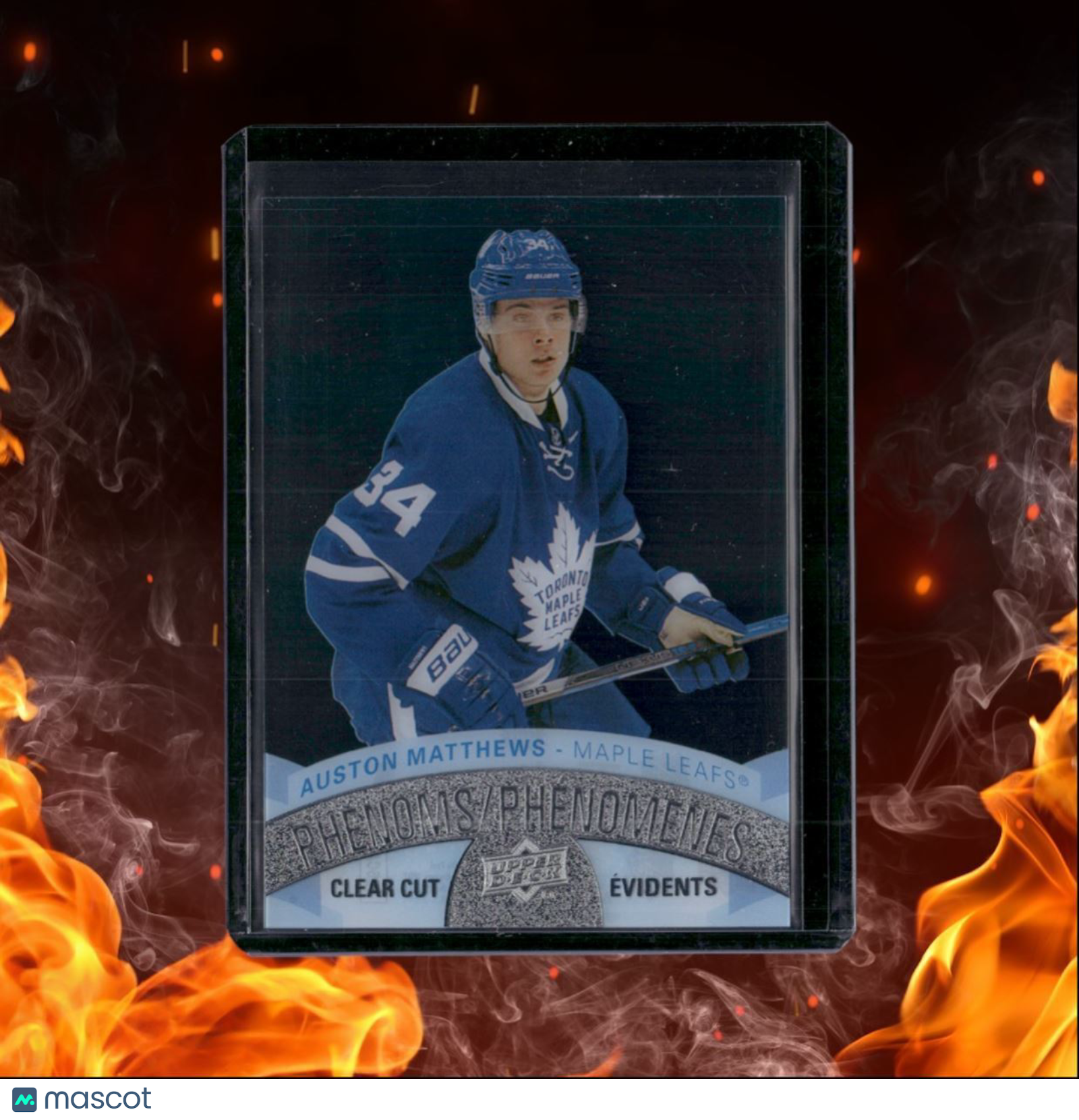 2017-18 Upper Deck Tim Hortons Auston Matthews Clear Cut Phenoms #CCP-14