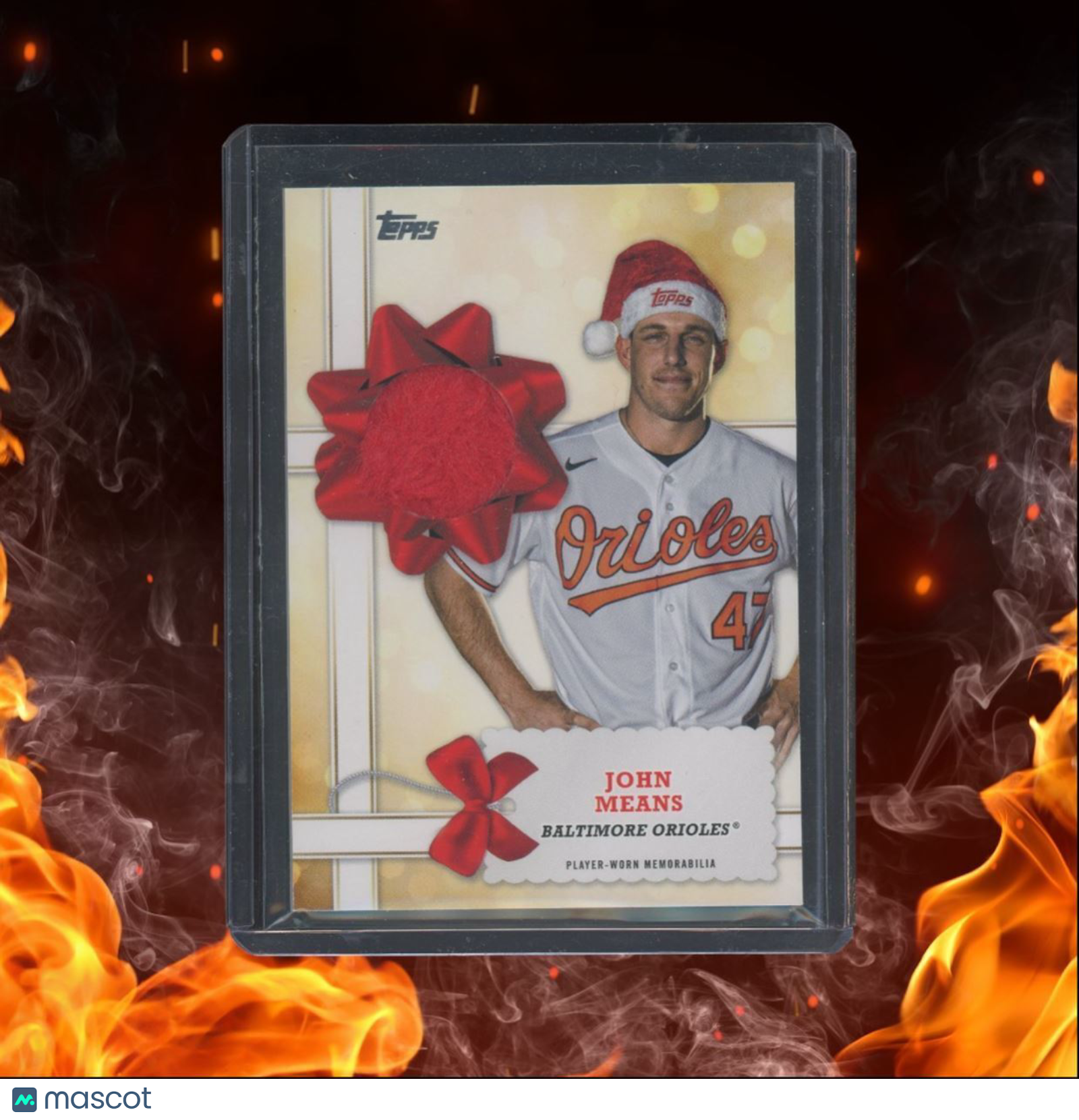 2022 Topps Walmart Mega John Means Relic 55/75 #55