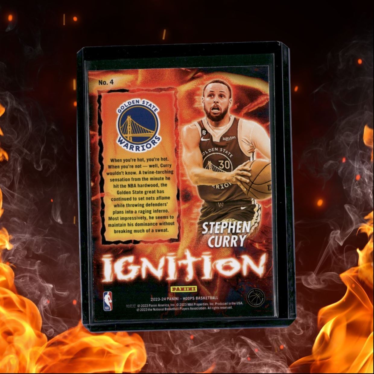 2023-24 Panini NBA Hoops Stephen Curry Ignition #4