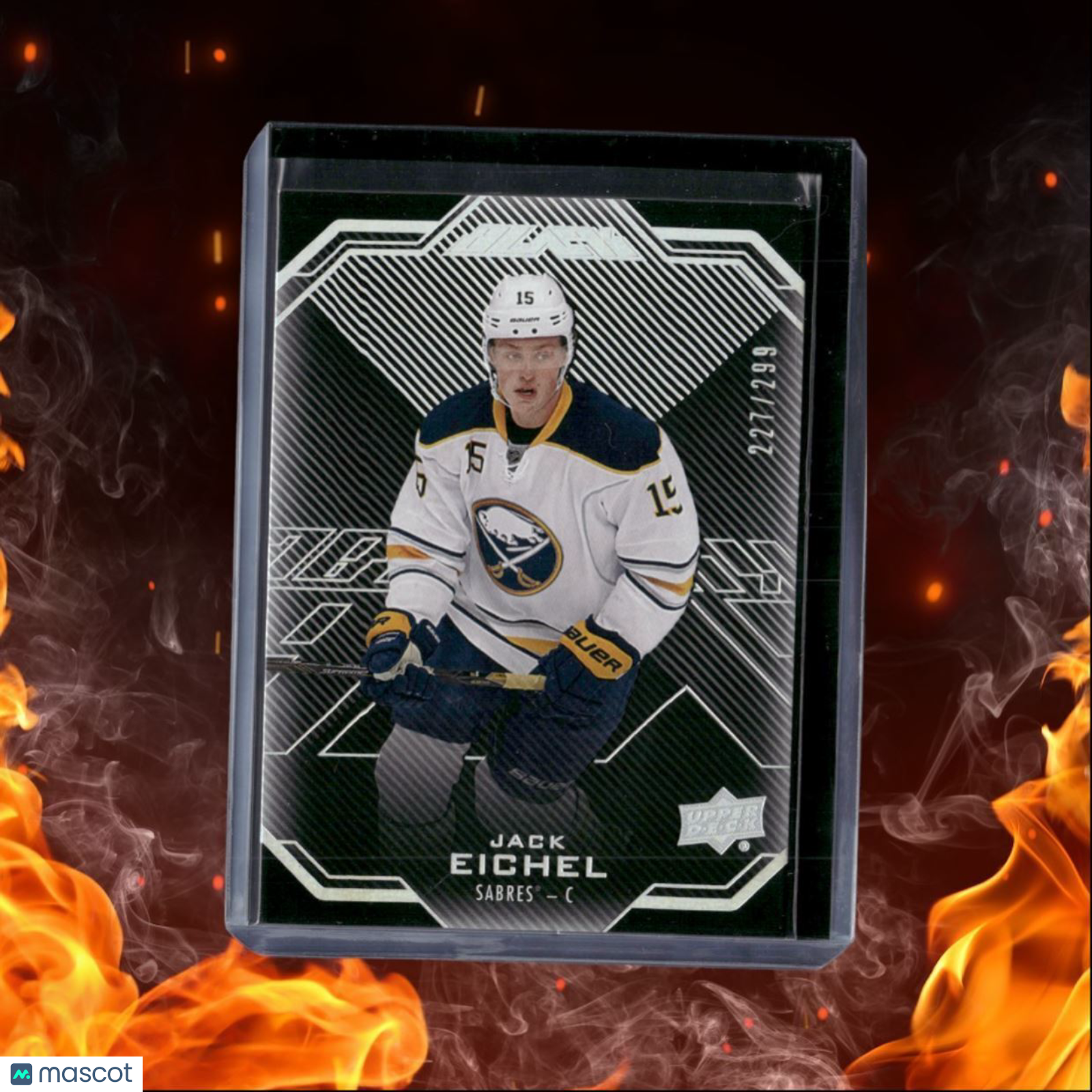 2016-17 Upper Deck Black Jack Eichel 227/299 #4