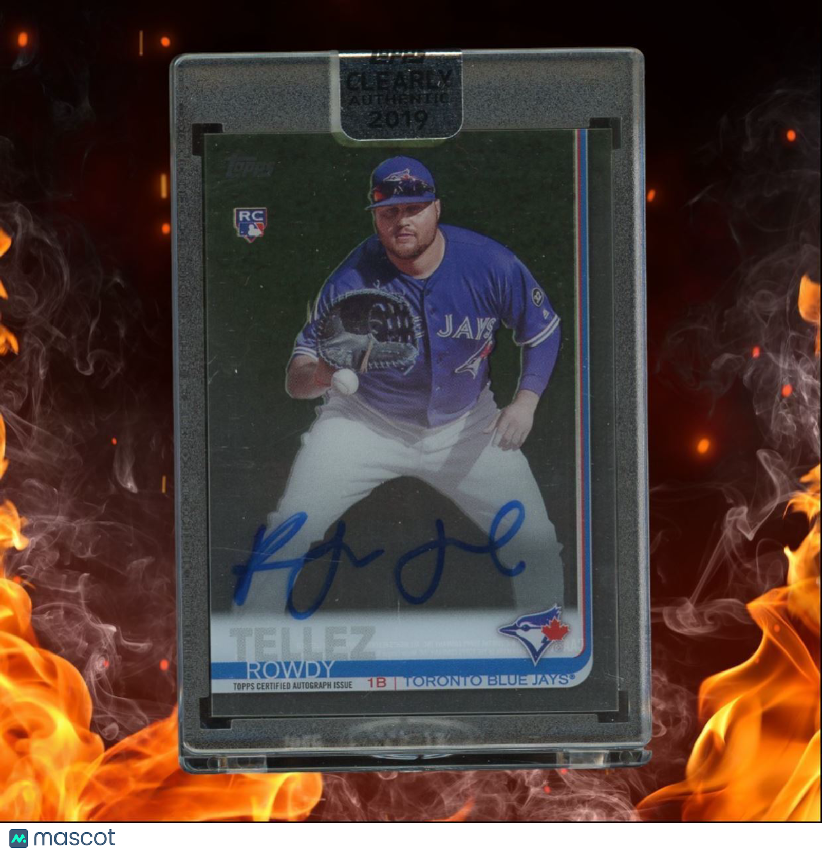 2019 Topps Clearly Authentic Rowdy Tellez Rookie Auto #CAA-RT