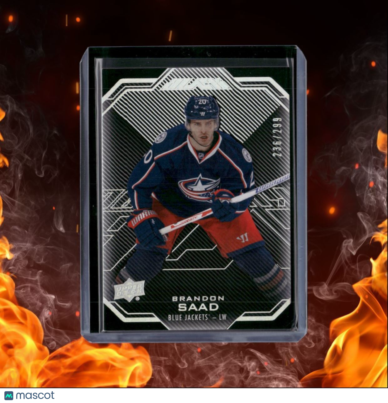 2016-17 Upper Deck Black Brandon Saad 236/299 #20