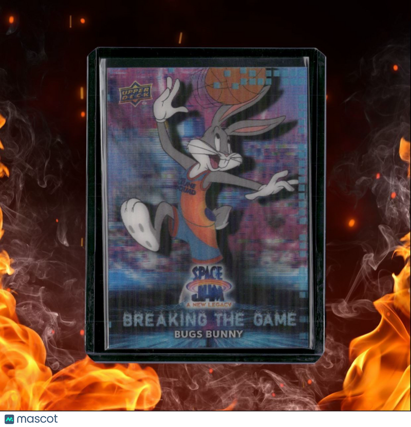 2021-22 Upper Deck Space Jam: A New Legacy Bugs Bunny Breaking the Game