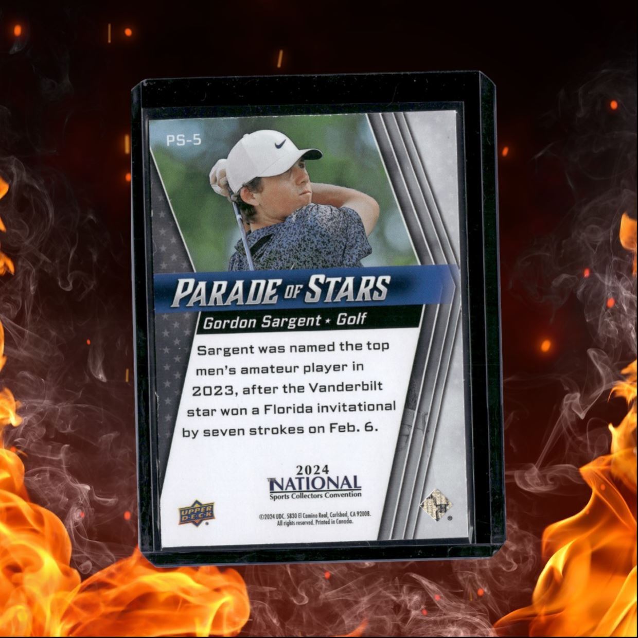 2024 Upper Deck National Gordon Sargeant Parade of Stars #PS-5