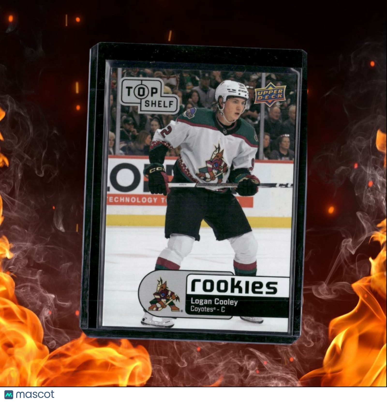 2024-25 Upper Deck The National Logan Cooley Top Shelf (C) Rookie #TS-5