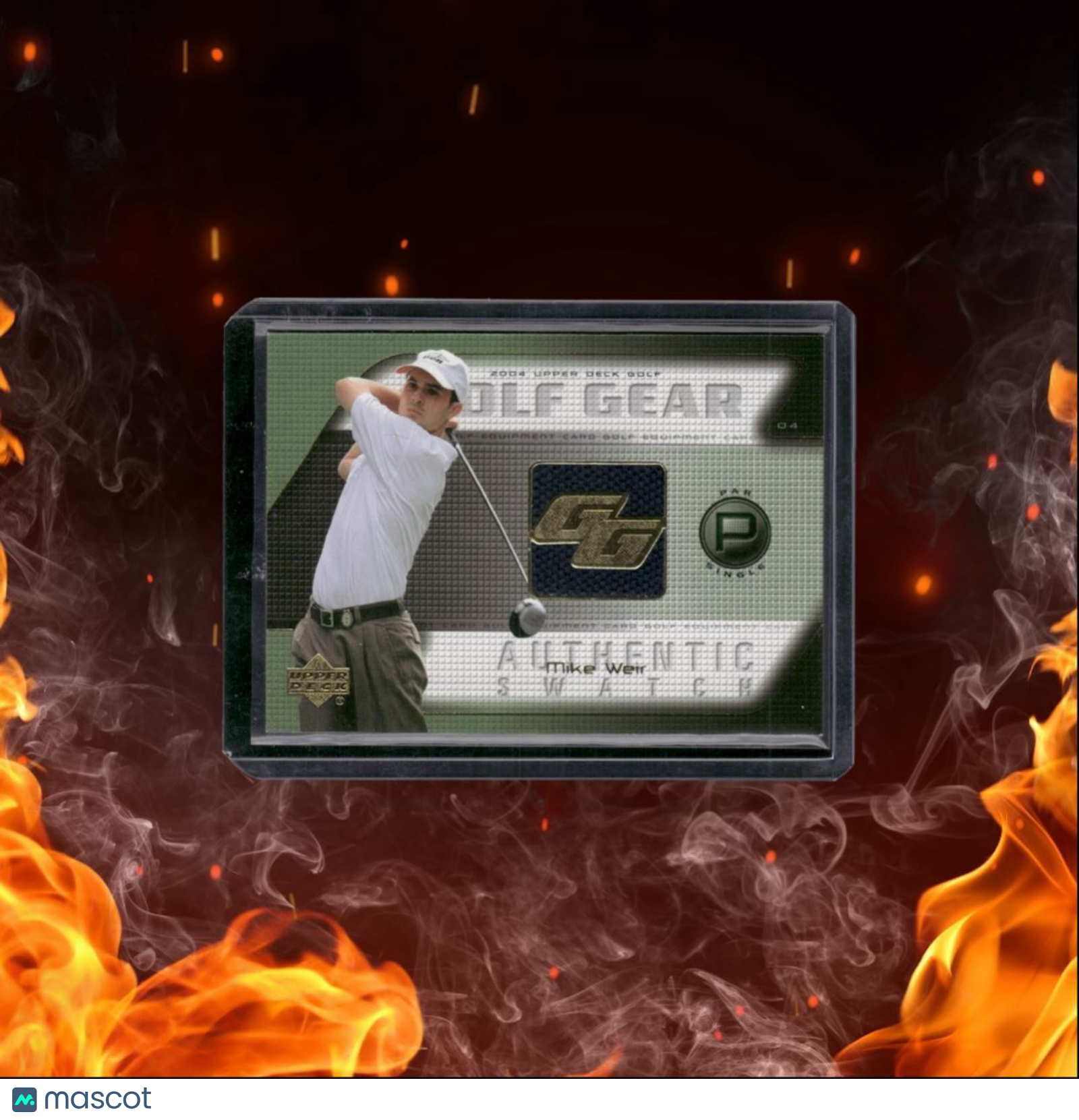 2004 Upper Deck Golf Mike Weir Golf Gear Relic #MW-GG