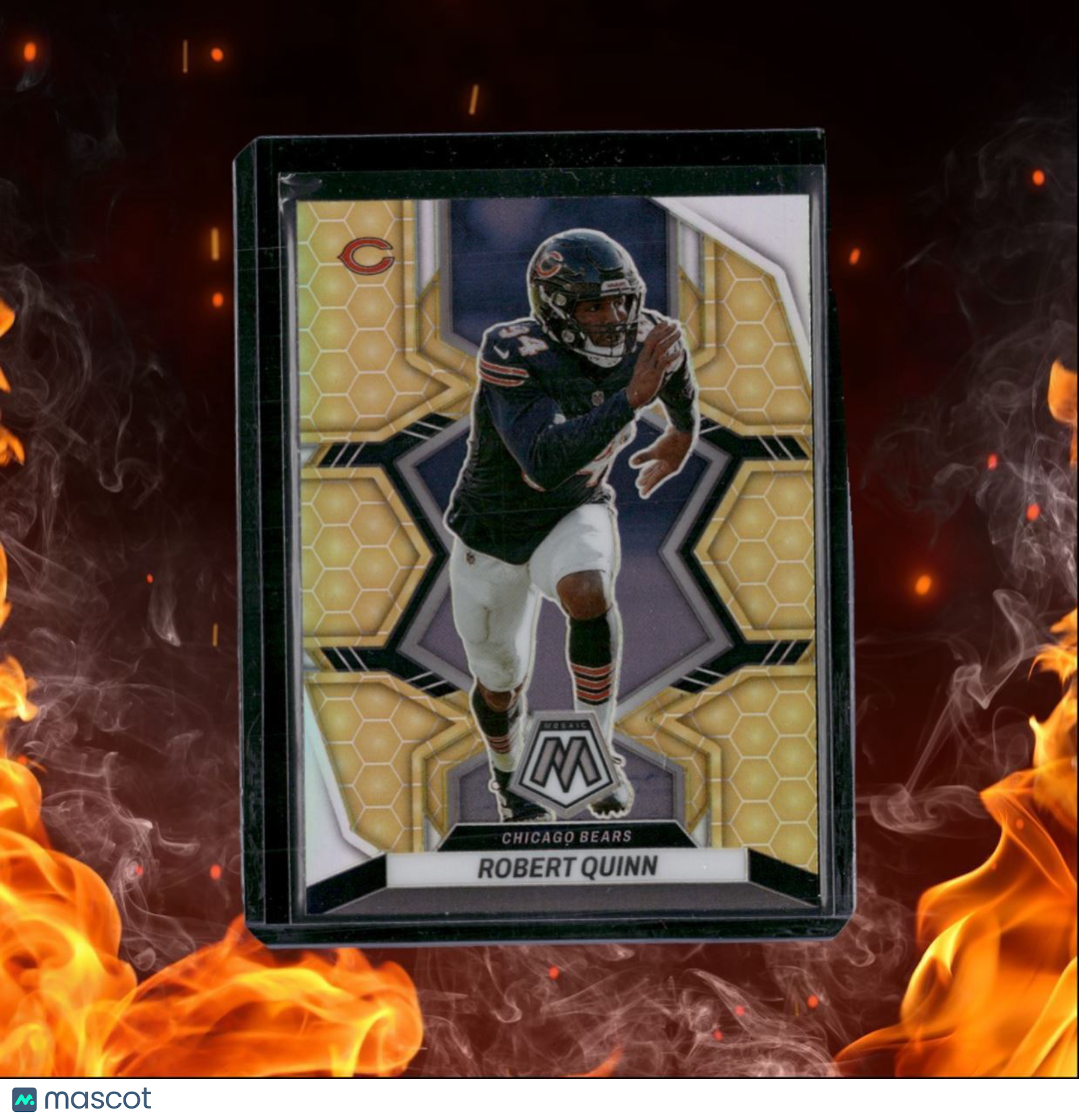 2022 Panini Mosaic Robert Quinn Honeycomb Prizm SSP #36