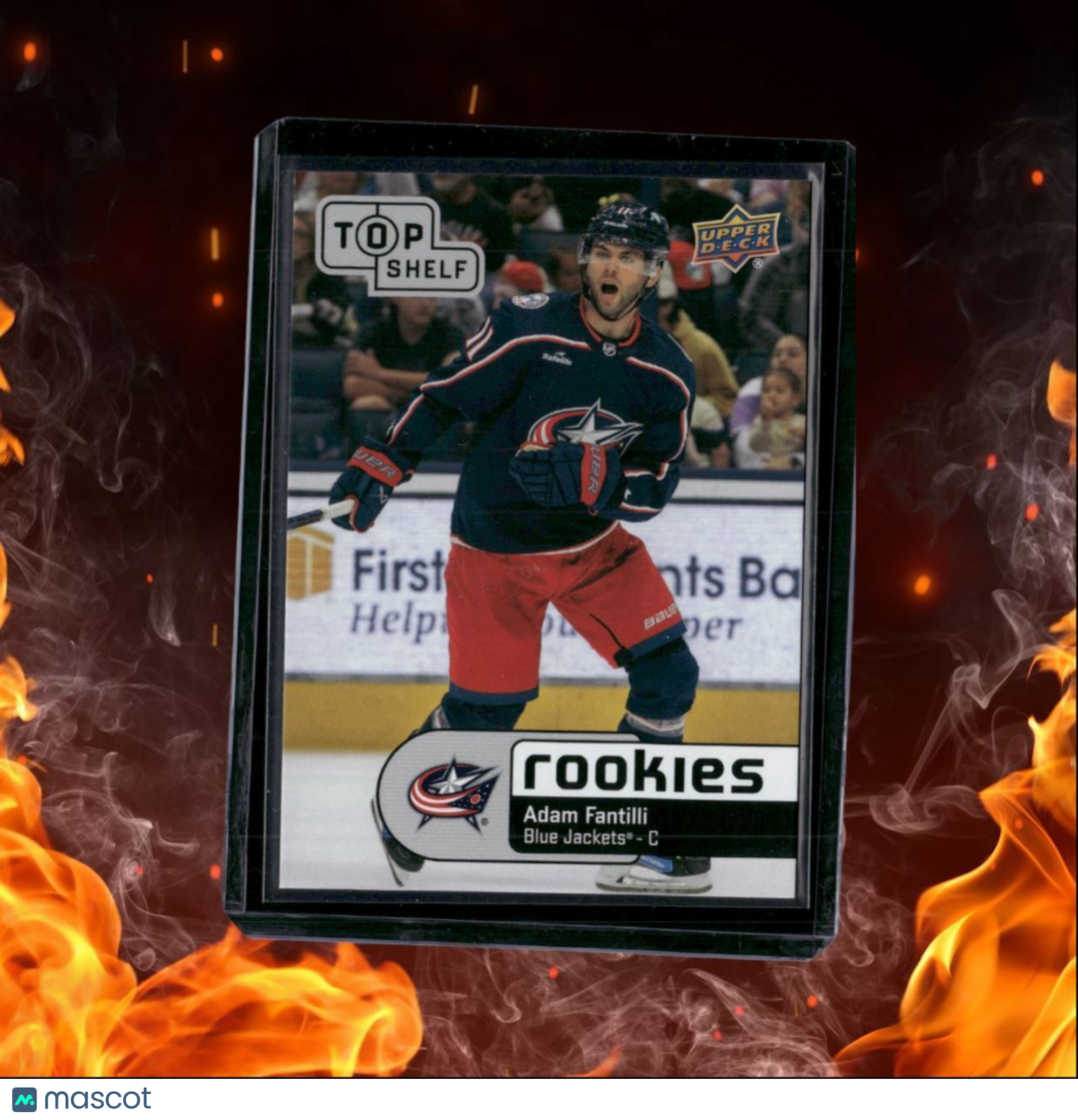 2024-25 Upper Deck The National Adam Fantilli Top Shelf (B) Rookie #TS-4
