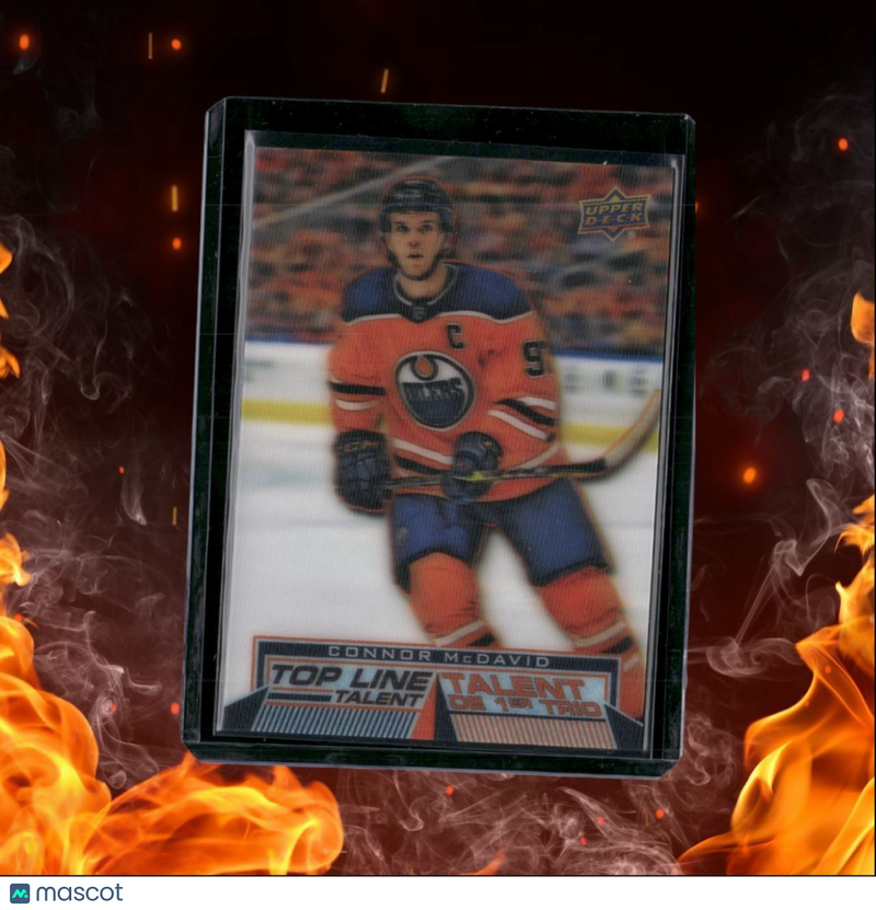 2018-19 Upper Deck Tim Hortons Connor McDavid Top Line Talent 3D