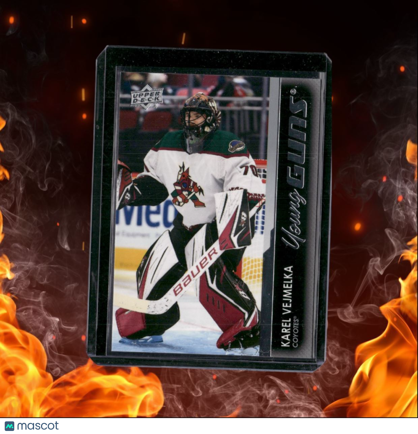 2021-22 Upper Deck Karel Vejmelka Young Guns Rookie #458