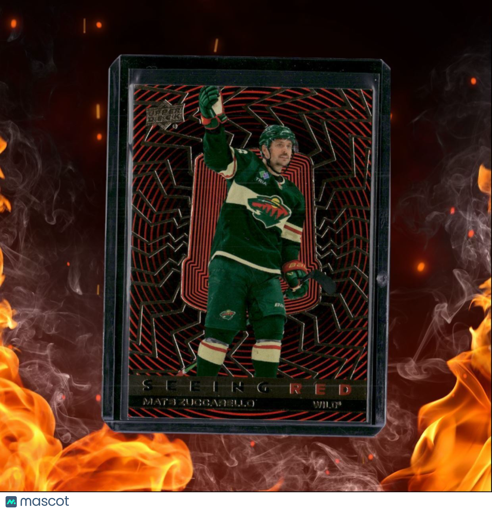 2023-24 Upper Deck Mats Zuccarello Seeing Red Gold #SR-70