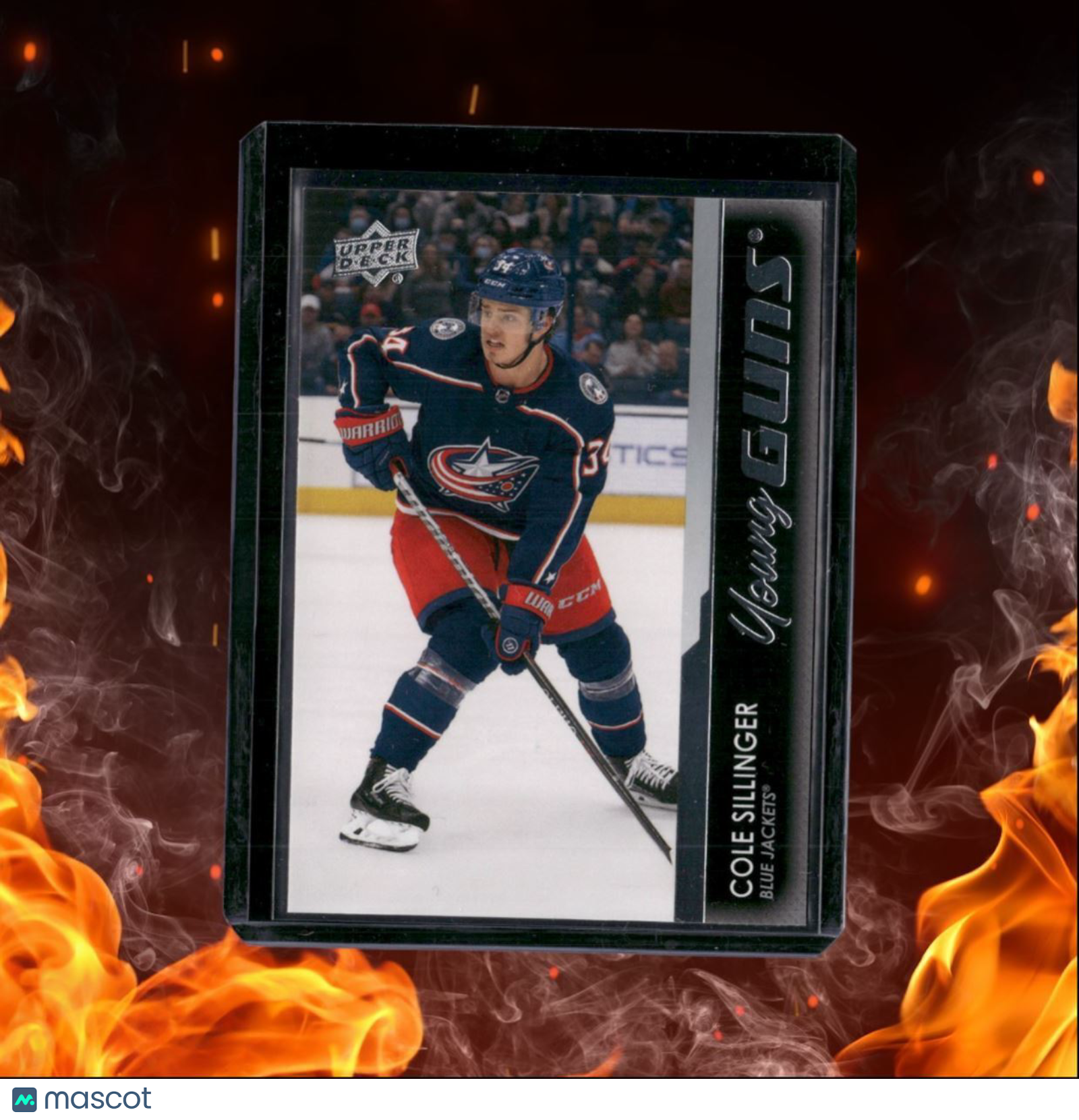 2021-22 Upper Deck Cole Sillinger Young Guns Rookie #498
