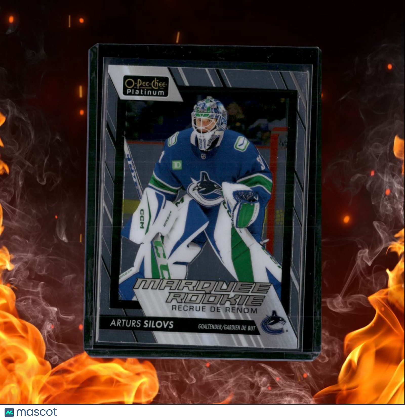 2023-24 O-Pee-Chee Platinum Arturs Silovs Marquee Rookie #241