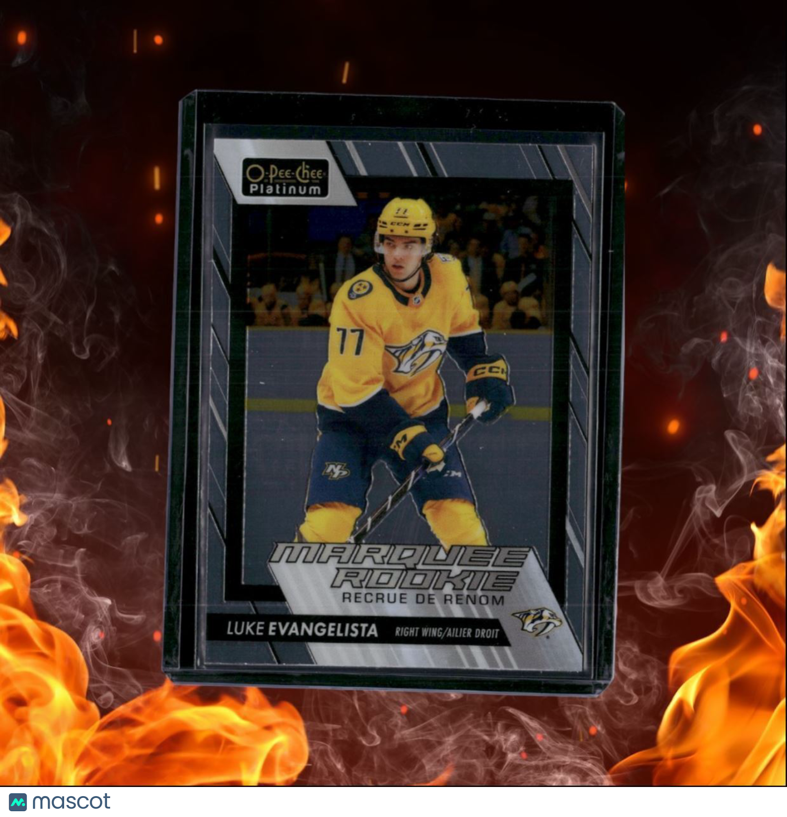 2023-24 O-Pee-Chee Platinum Luke Evangelista Marquee Rookie #235