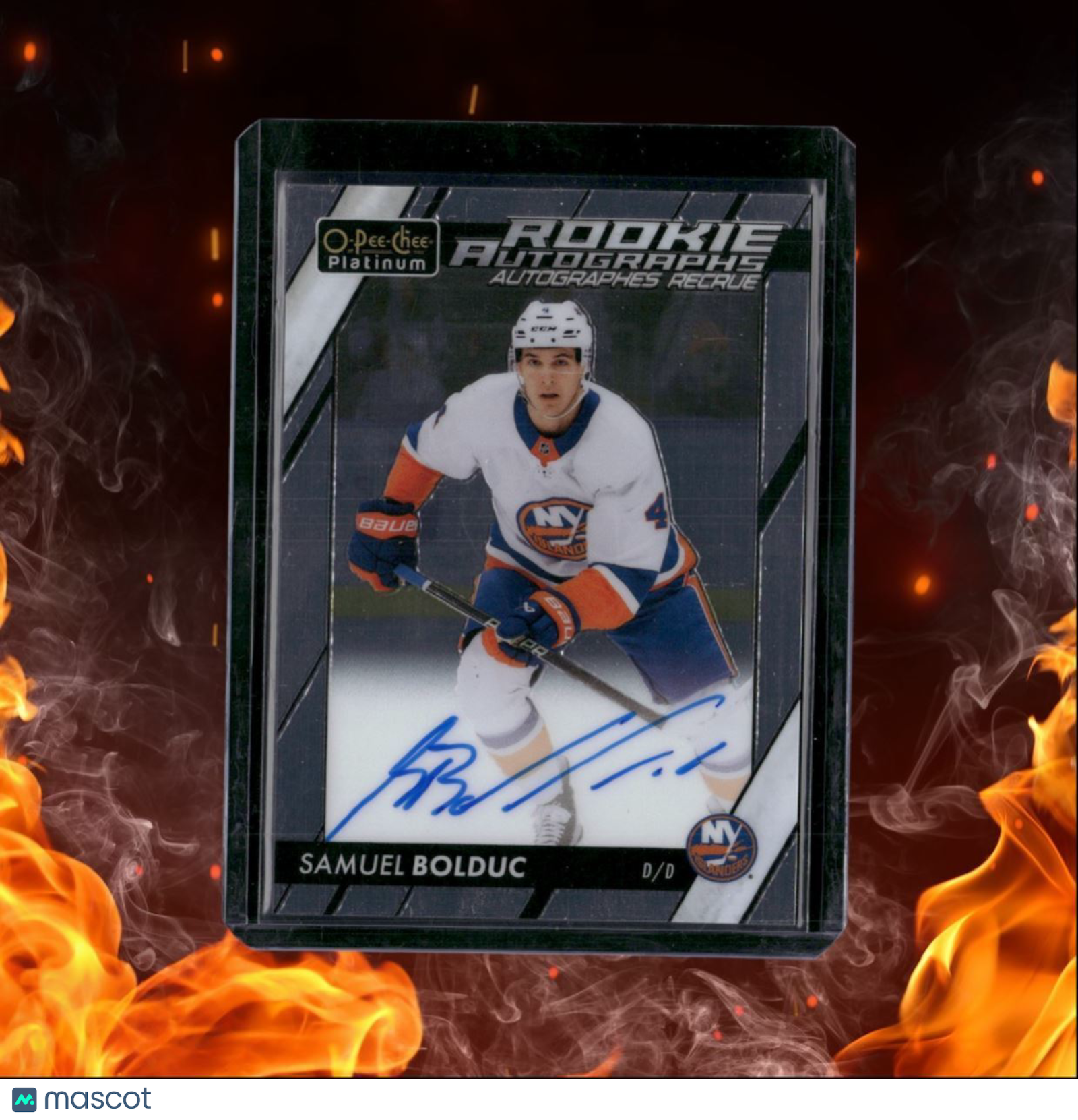 2023-24 O-Pee-Chee Platinum Samuel Bolduc Rookie Auto #R-SB