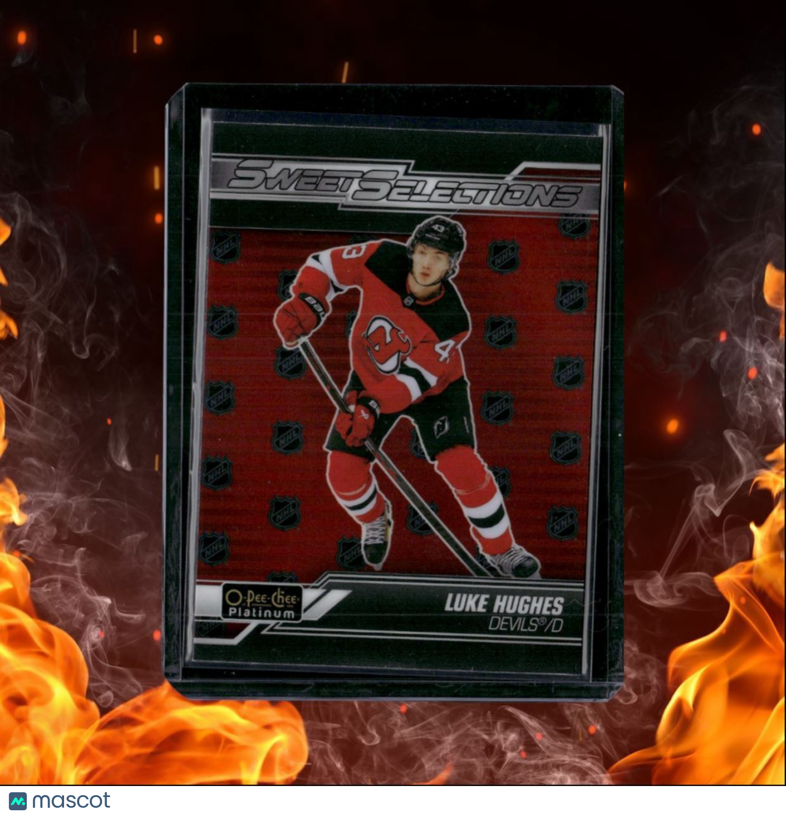 2023-24 O-Pee-Chee Platinum Luke Hughes Sweet Selections Rookie #SS-1