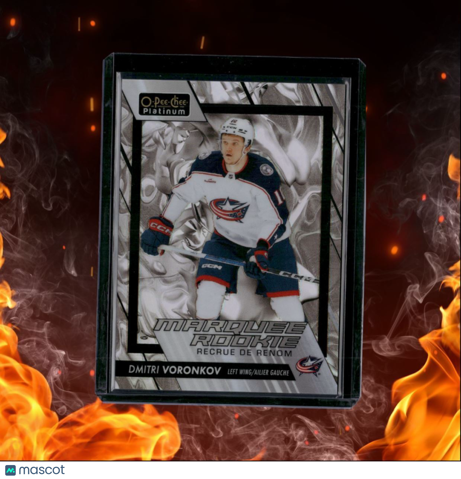 2023-24 O-Pee-Chee Platinum Dmitri Voronkov Liquid Metal Marquee Rookie 136/399