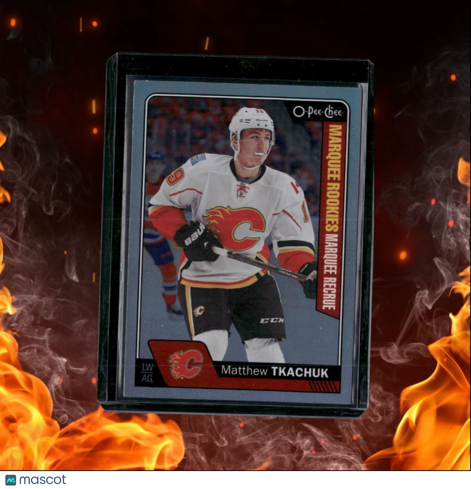 2016-17 O-Pee-Chee Matthew Tkachuk Rainnow Marquee Rookie #681