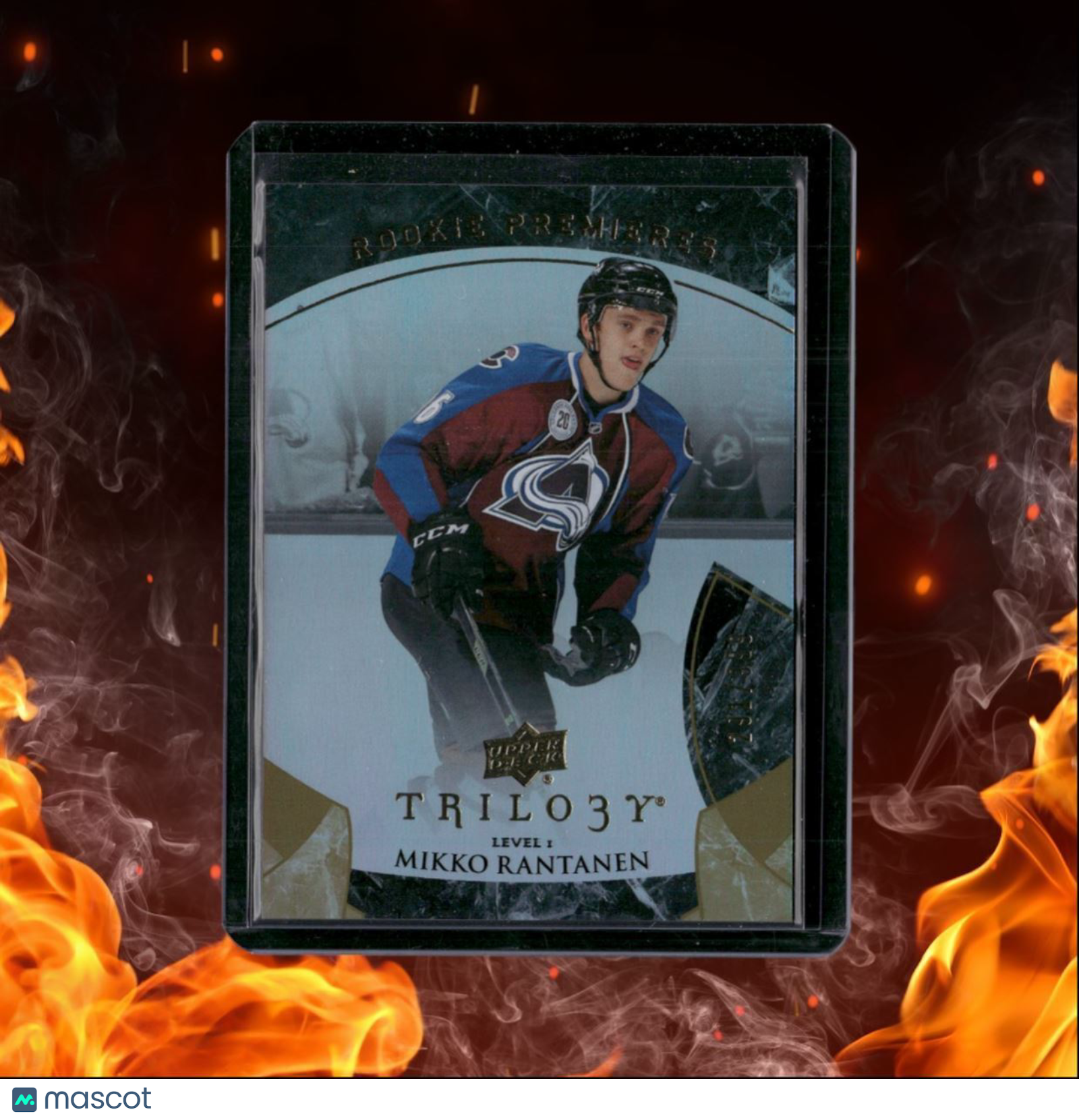2015-16 Upper Deck Trilogy Mikko Rantanen Premieres Level 1 Rookie 291/999 #132