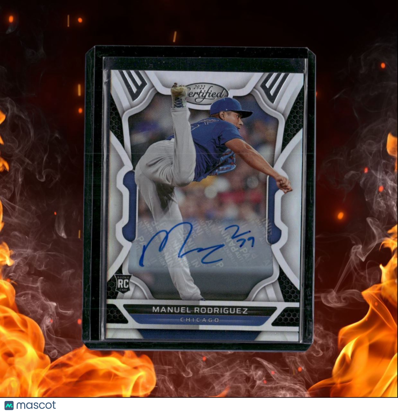 2022 Panini Chronicles Manuel Rodriguez Certified Rookie Auto #25