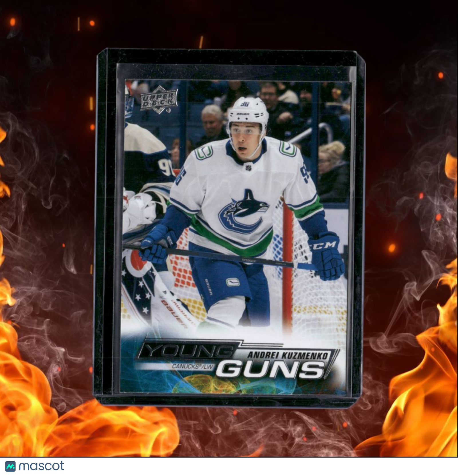 2022-23 Upper Deck Andrei Kuzmenko Young Guns Rookie #465