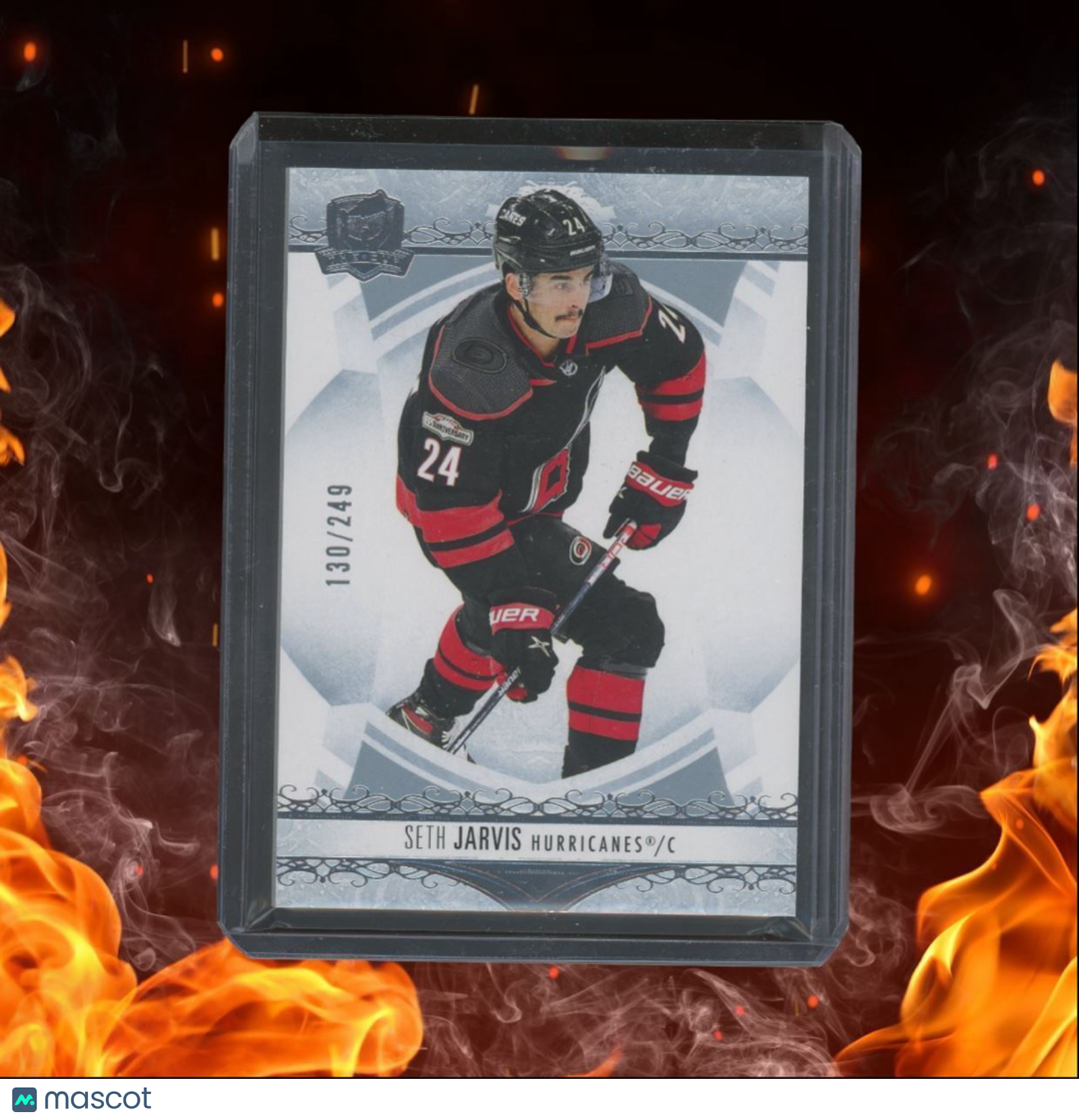 2022-23 Upper Deck The Cup Seth Jarvis 130/249 #22