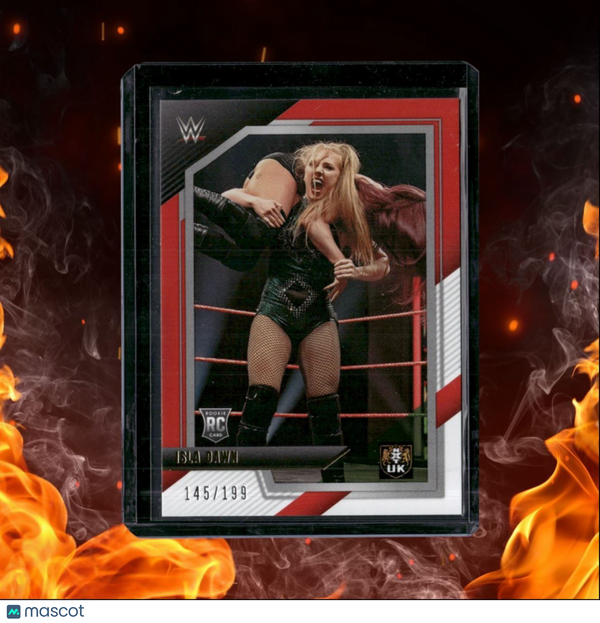 2022 Panini NXT WWE Isla Dawn Red Rookie 145/199 #66