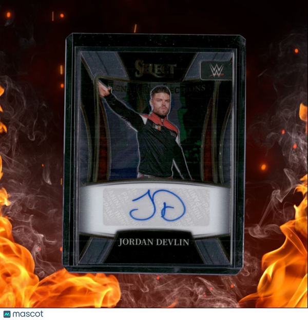 2022 Panini Select WWE Jordan Devlin NXT UK Auto #SN-JDV