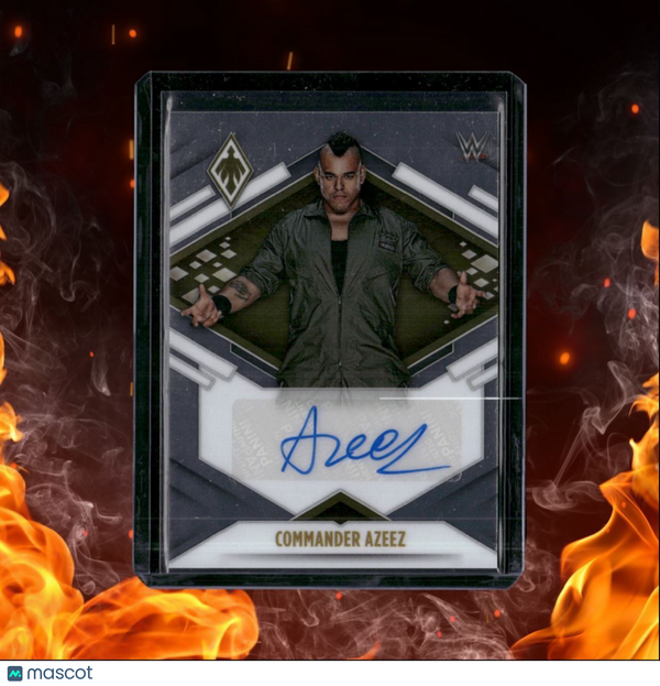 2022 Panini Chronicles WWE Commander Azeez Phoenix NXT 2.0 Auto #PA-CAZ