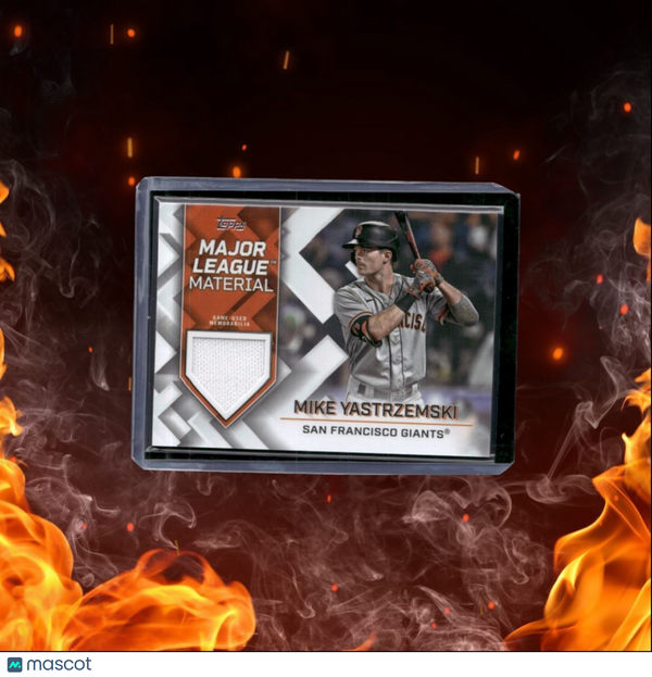 2022 Topps Mike Yastrzemski Major League Jersey Material #MLM-MY