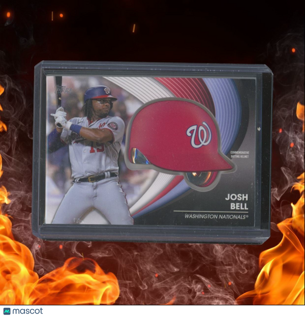 2022 Topps Josh Bell Commemorative Batting Helmet #BH-JBE