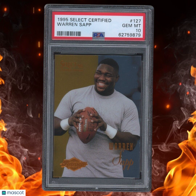 1995 Select Certified Edition WARREN SAPP Rookie PSA 10