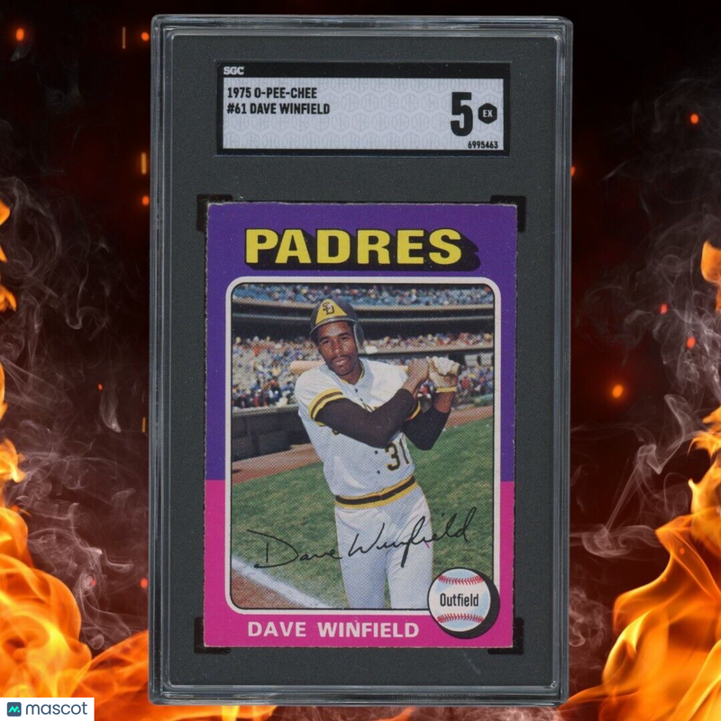 1975 O-Pee-Chee DAVE WINFIELD SGC 5